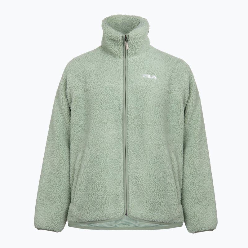 Női pulóver FILA Oacala Sherpa jadeite