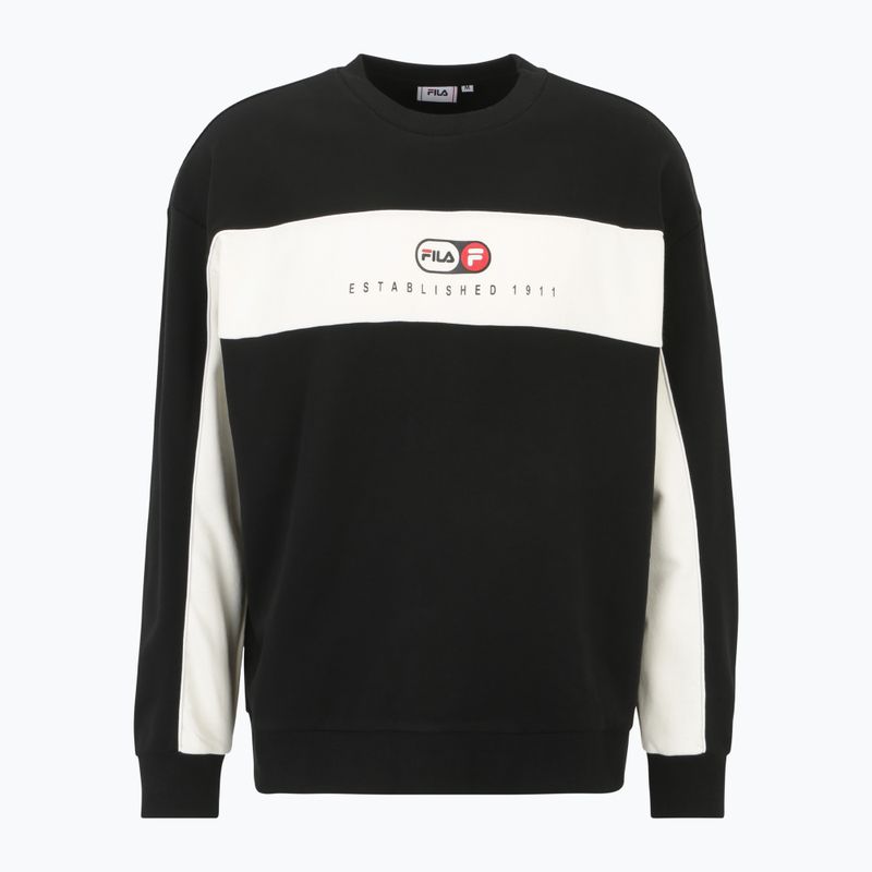 Férfi pulóver FILA La Paz Crew Sweat black/antique white
