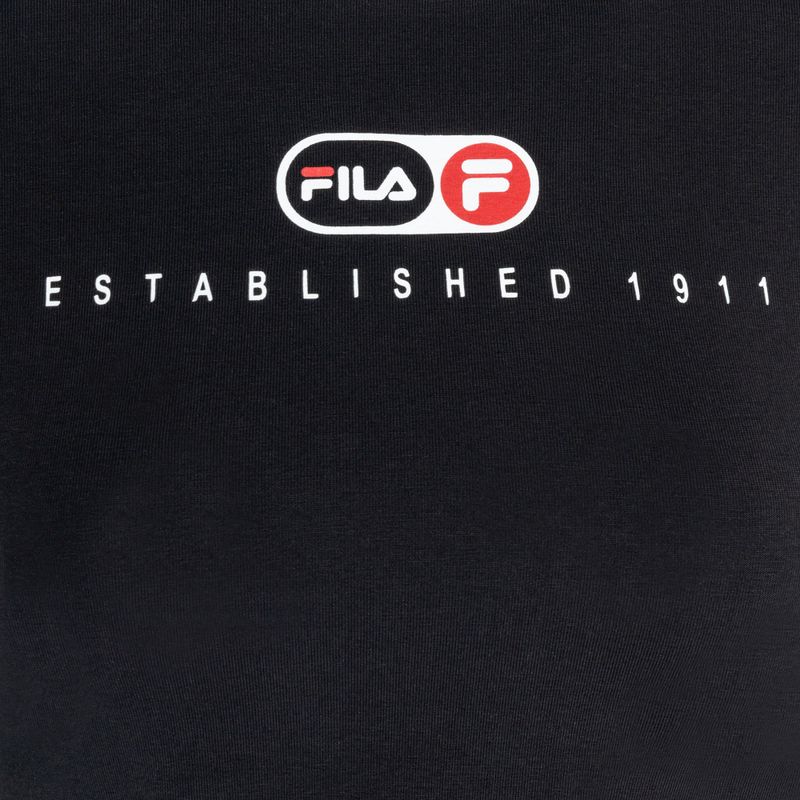 FILA női t-shirt Luverne Tight Ringer fekete 3