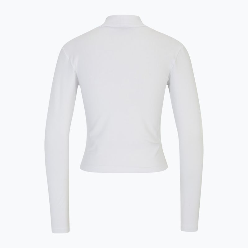 Női FILA Linnuse Cropped Turtle Neck hosszú ujjú világos fehér 2