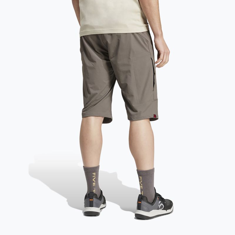 Férfi adidas FIVE TEN Trailx Bermuda kerékpáros rövidnadrág fekete 3
