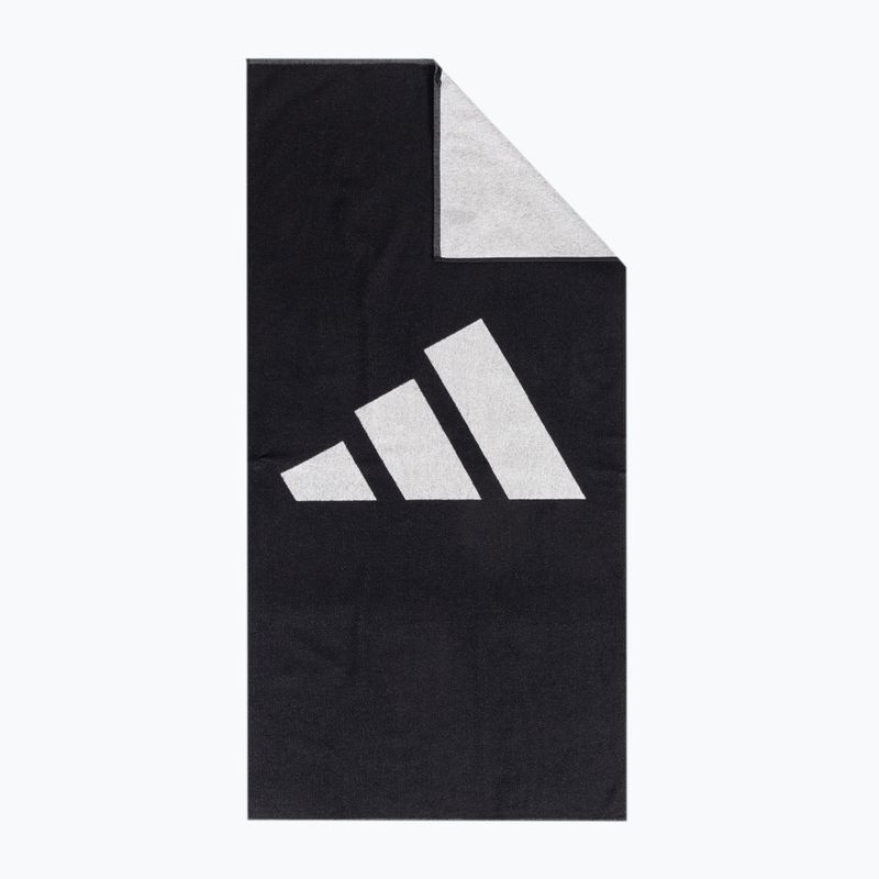 Törölköző adidas 3 Bar L black/ white