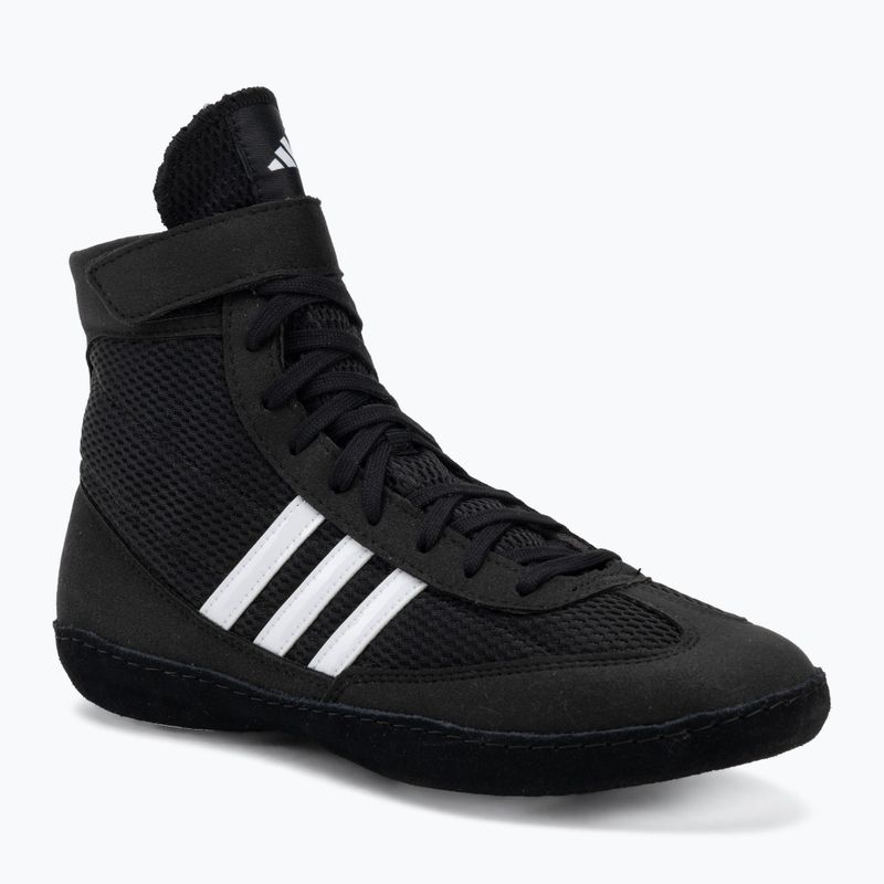 Férfi birkózócipők adidas Combat Speed 4 core black/footwear white