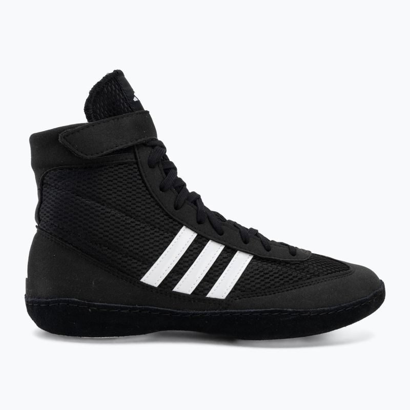 Férfi birkózócipők adidas Combat Speed 4 core black/footwear white 2