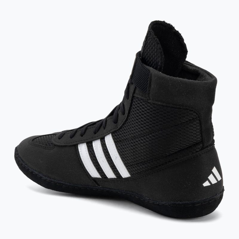 Férfi birkózócipők adidas Combat Speed 4 core black/footwear white 3