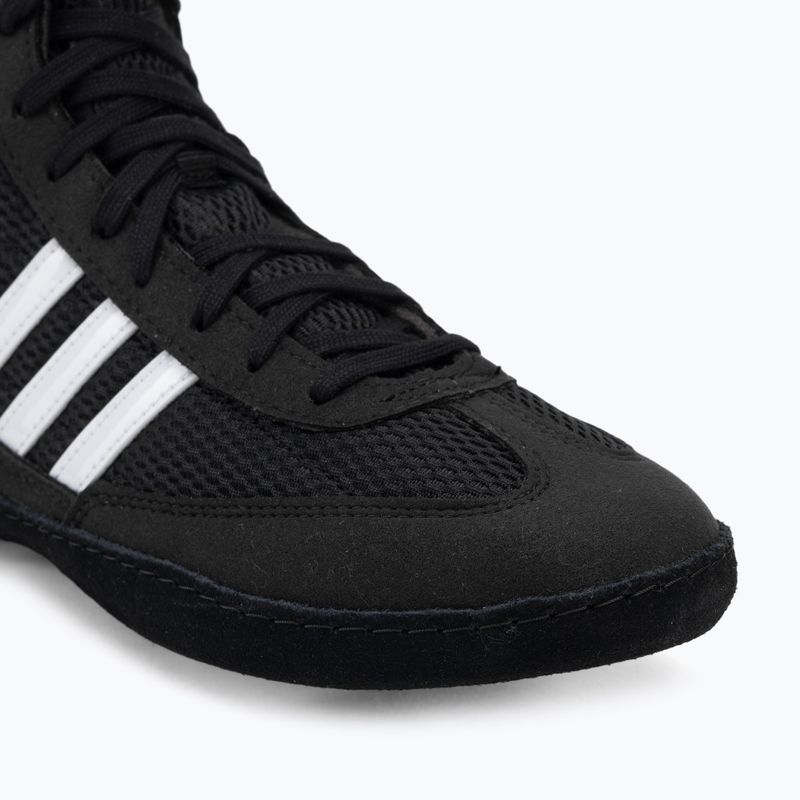 Férfi birkózócipők adidas Combat Speed 4 core black/footwear white 7