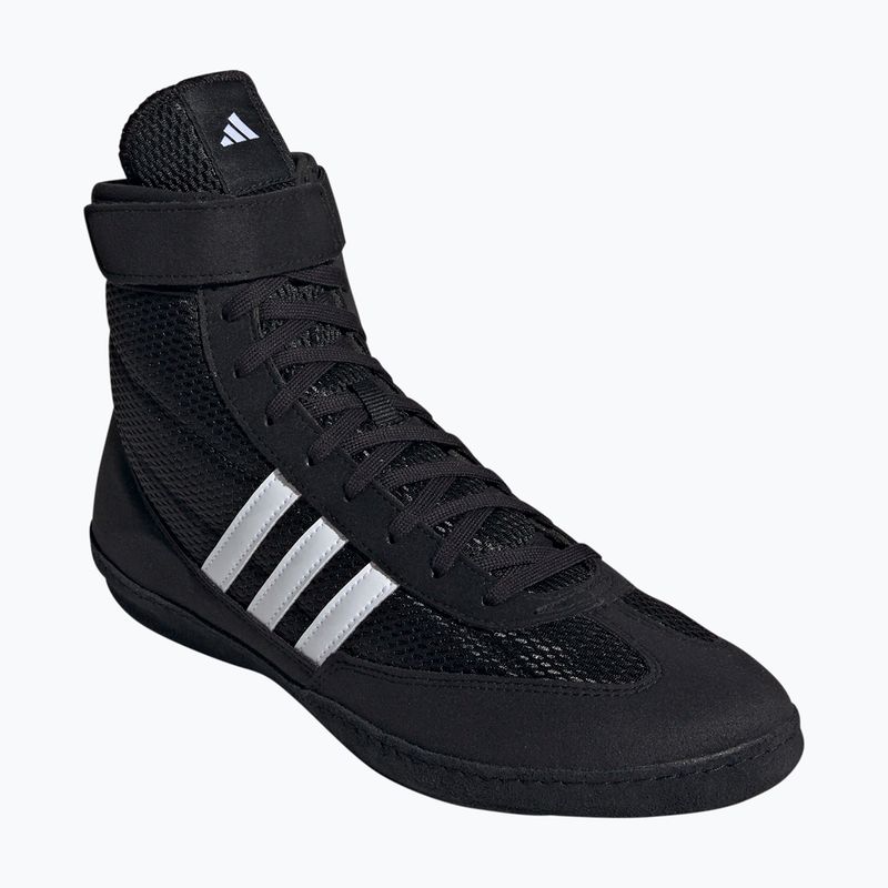 Férfi birkózócipők adidas Combat Speed 4 core black/footwear white