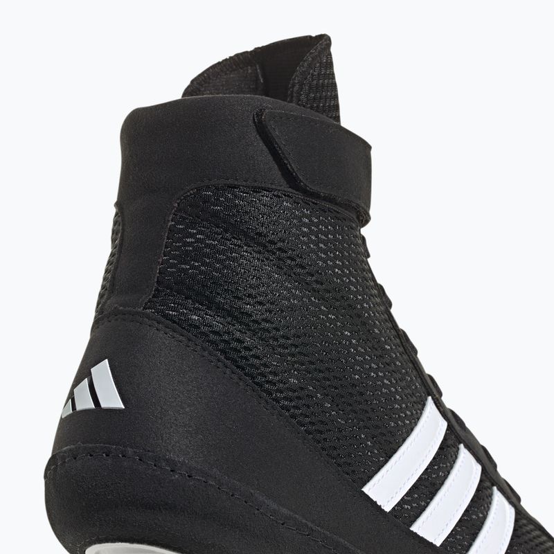 Férfi birkózócipők adidas Combat Speed 4 core black/footwear white 7