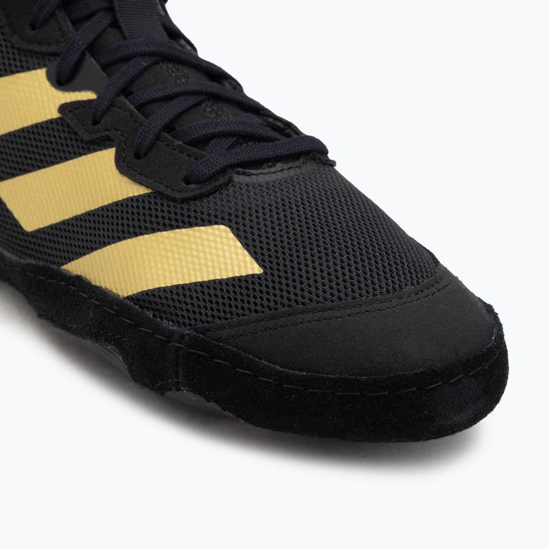 Birkózócipő adidas Adizero core black/gold metallic 7
