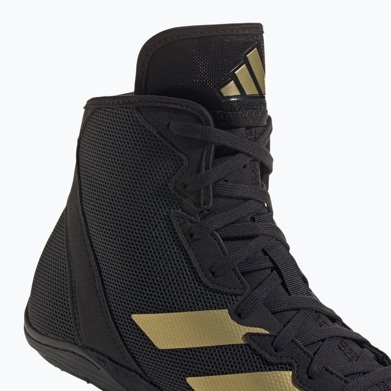 Birkózócipő adidas Adizero core black/gold metallic 9