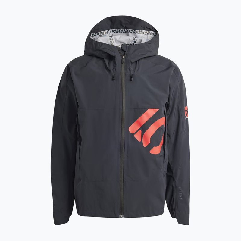 Férfi kerékpáros dzseki adidas FIVE TEN All-Mountain  Rain Jacket black 7