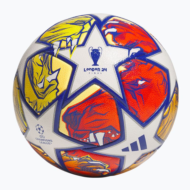 Focilabda adidas UCL Competition 23/24 white/glow blue/flash orange méret: 4