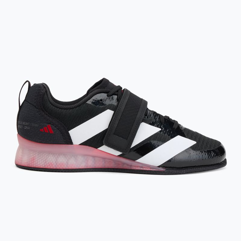 Adidas Adipower Weightlifting III core fekete súlyemelő cipő 2