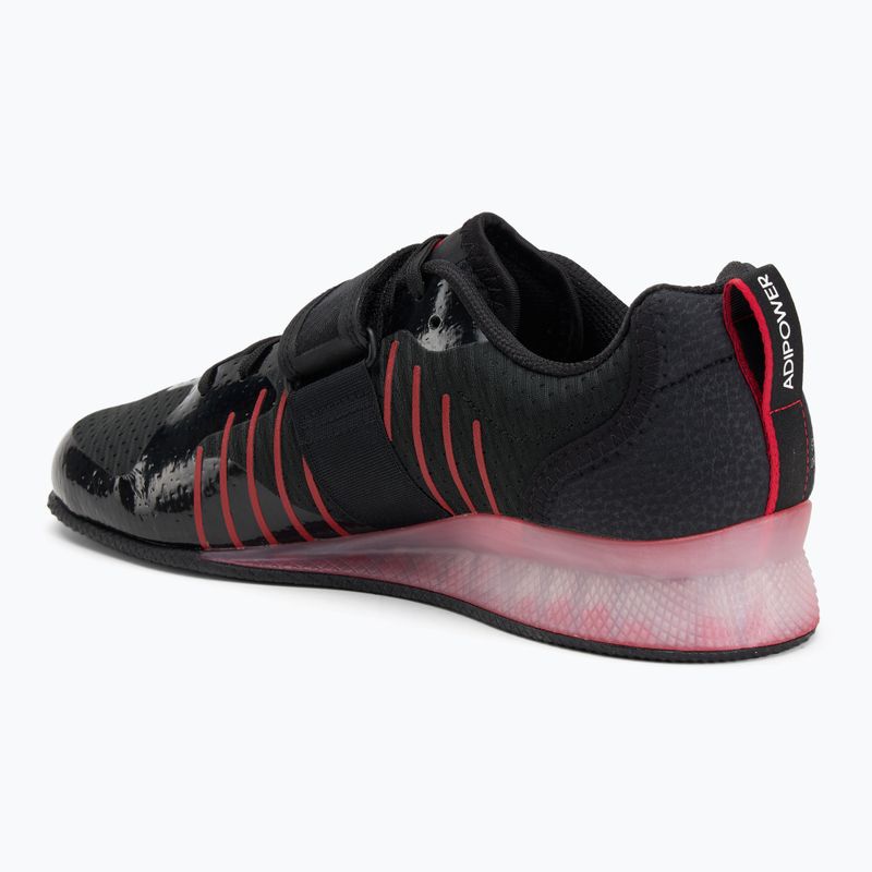 Adidas Adipower Weightlifting III core fekete súlyemelő cipő 3