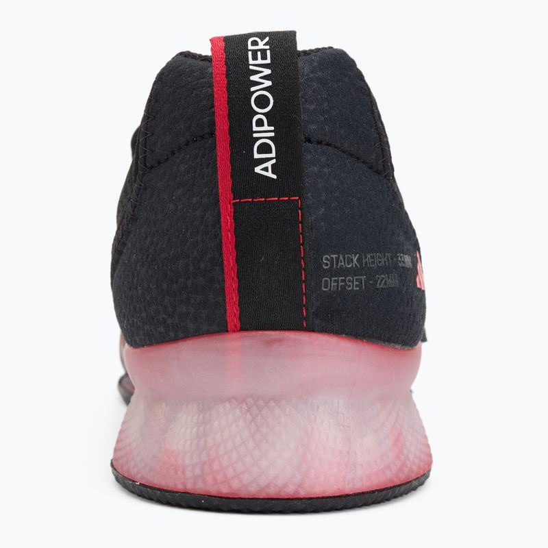 Adidas Adipower Weightlifting III core fekete súlyemelő cipő 6