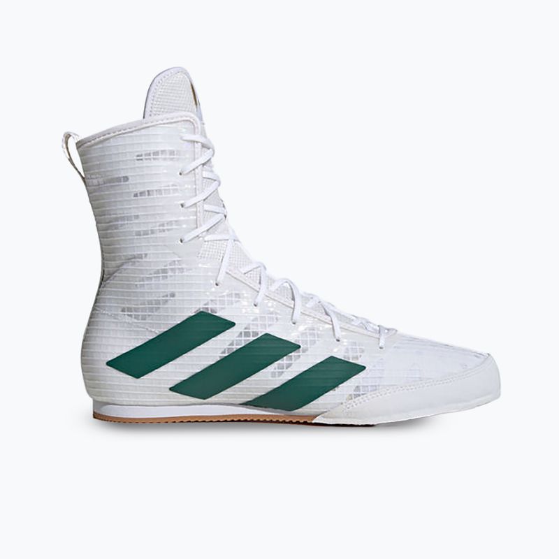 adidas Box Hog 4 felhő fehér/kollegiális zöld/magfekete boksz cipő 3