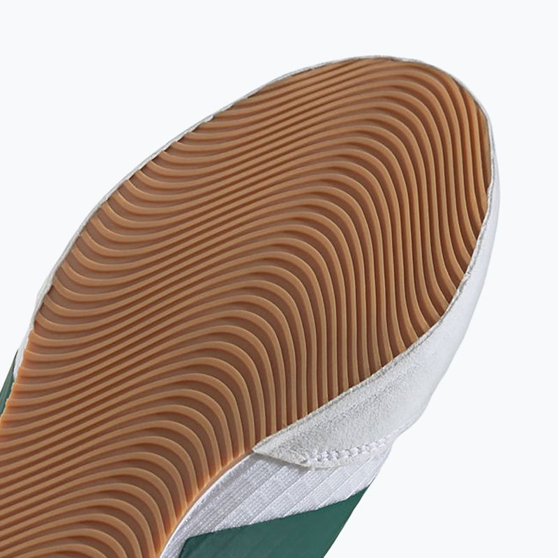 adidas Box Hog 4 felhő fehér/kollegiális zöld/magfekete boksz cipő 9