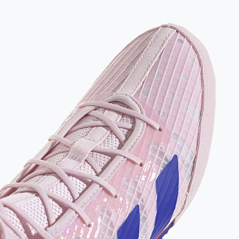 Boxcipő adidas Box Hog 4 szinte rózsaszín/világoskék/impact narancs 9