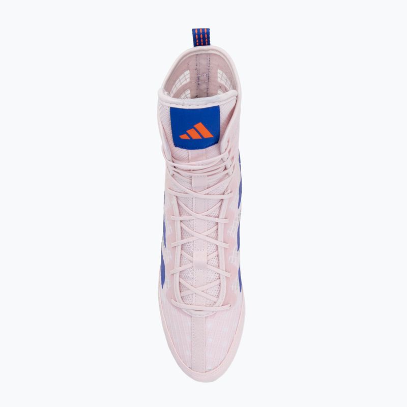 Boxcipő adidas Box Hog 4 szinte rózsaszín/világoskék/impact narancs 5