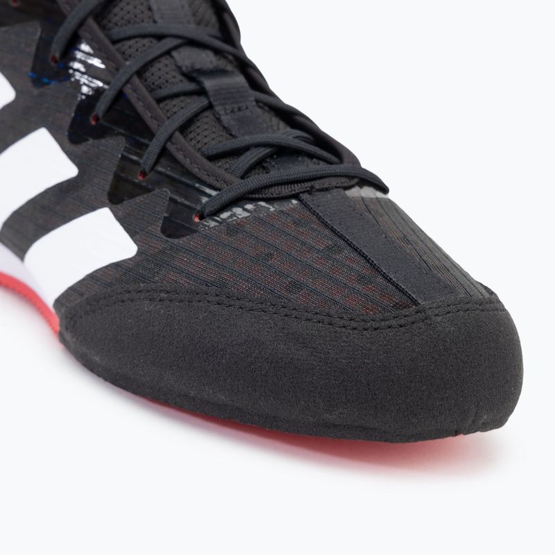 adidas Box Hog 4 core fekete/felhőfehér/tiszta rubin bokszcipő 7