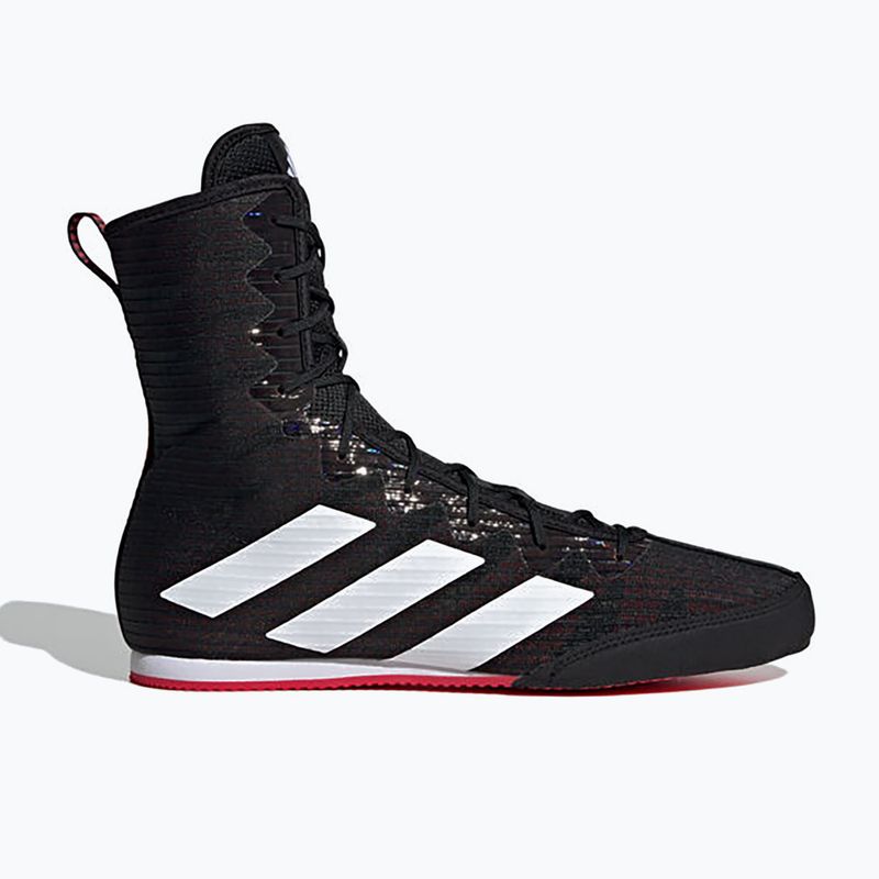 adidas Box Hog 4 core fekete/felhőfehér/tiszta rubin bokszcipő 3