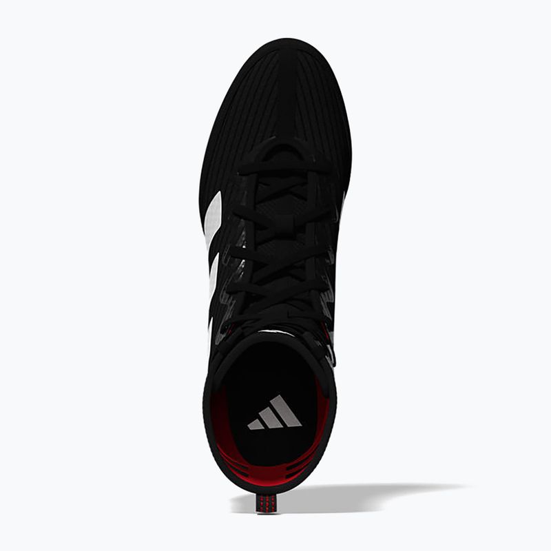 adidas Box Hog 4 core fekete/felhőfehér/tiszta rubin bokszcipő 7