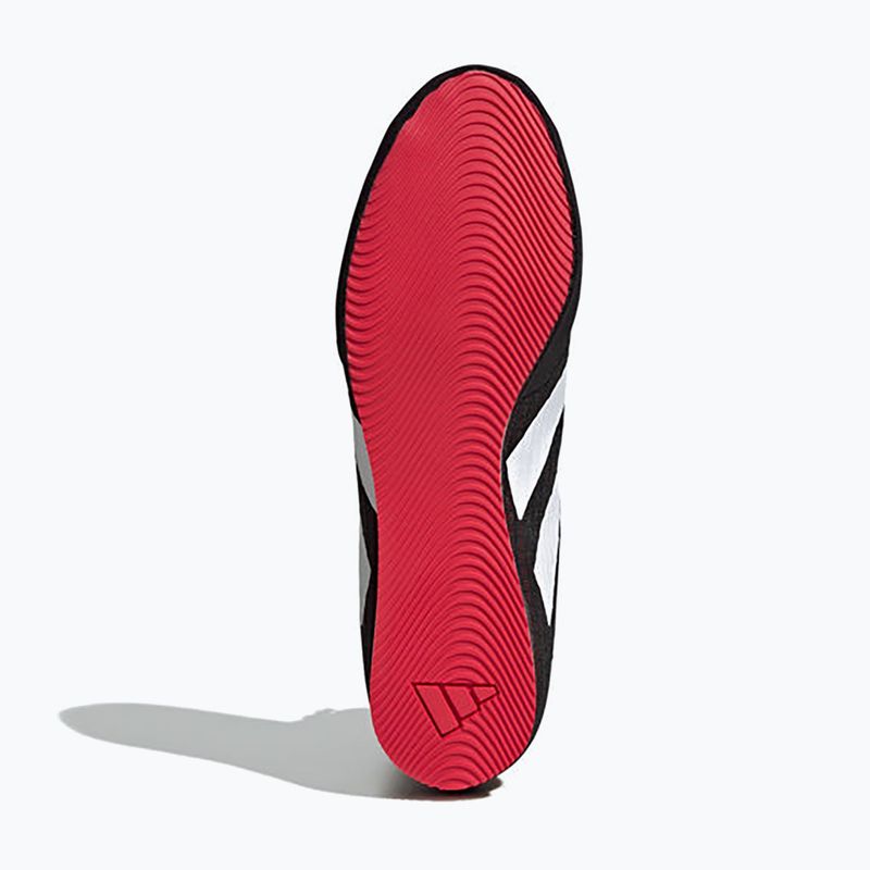 adidas Box Hog 4 core fekete/felhőfehér/tiszta rubin bokszcipő 8