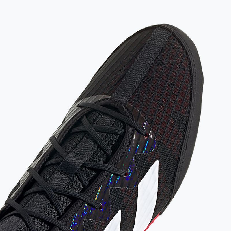 adidas Box Hog 4 core fekete/felhőfehér/tiszta rubin bokszcipő 9