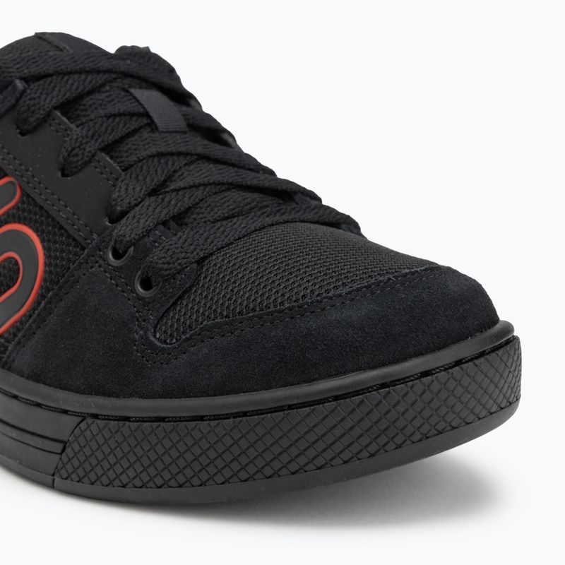 Férfi platform kerékpáros cipő adidas FIVE TEN Freerider core fekete/piros/szürke öt 7
