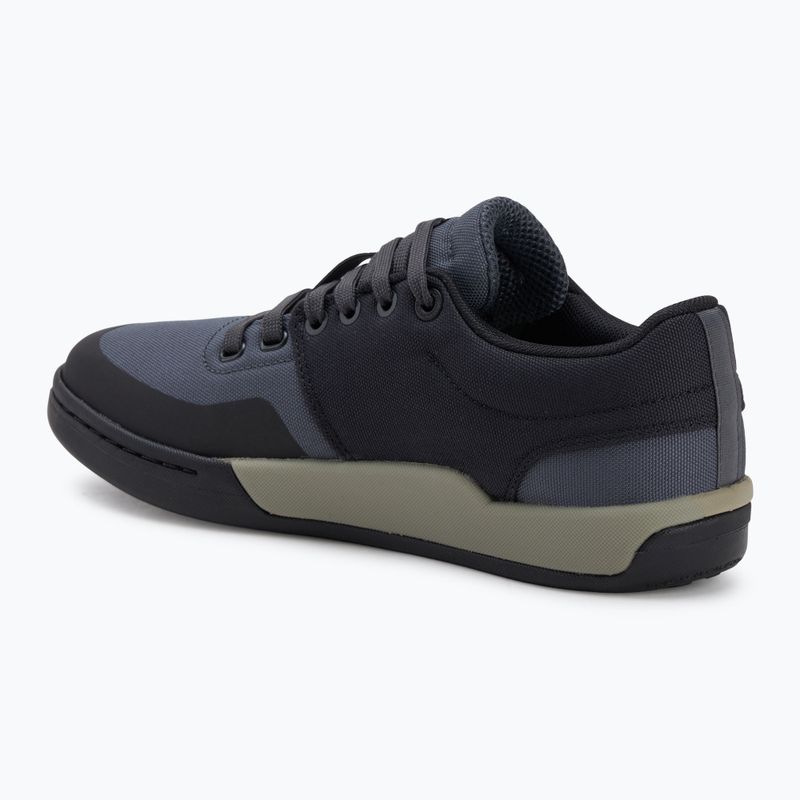 Férfi platform kerékpáros cipő adidas FIVE TEN Freerider Pro Canvas szürke hat/ezüst kavics/fekete 3