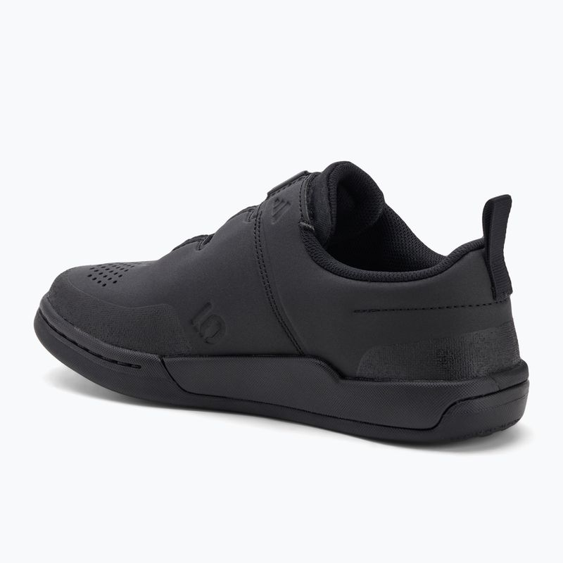 Női platform kerékpáros cipő adidas FIVE TEN Freerider Pro Boa W core fekete/lenyő zöld/fehér 3