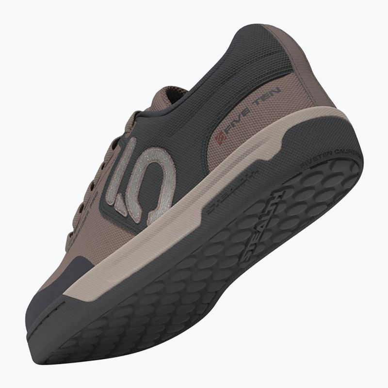 Női platformos kerékpáros cipő adidas FIVE TEN Freerider Pro Canvas W warm clay/wonder taupe/grey 5
