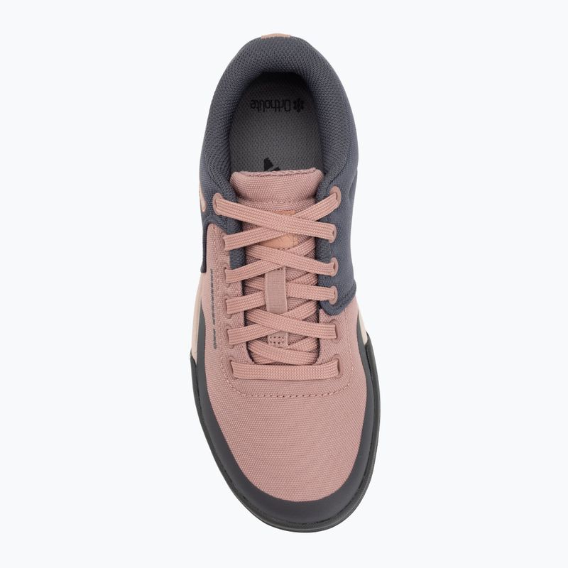 Női platformos kerékpáros cipő adidas FIVE TEN Freerider Pro Canvas W warm clay/wonder taupe/grey 5