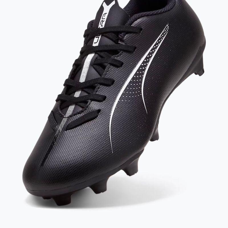 PUMA Ultra 5 Play FG/AG Jr gyermek futballcipő puma fekete/puma fehér 12