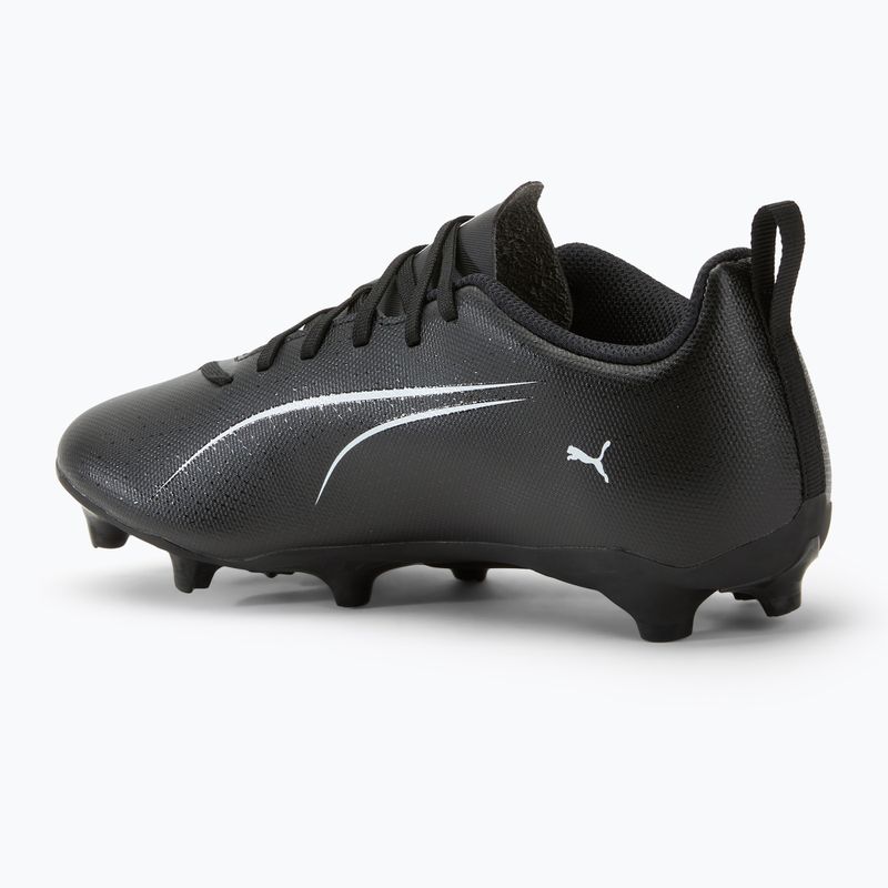PUMA Ultra 5 Play FG/AG Jr gyermek futballcipő puma fekete/puma fehér 3