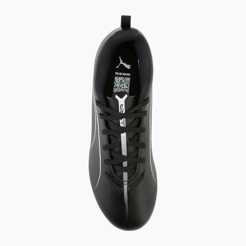 PUMA Ultra 5 Play FG/AG Jr gyermek futballcipő puma fekete/puma fehér 5