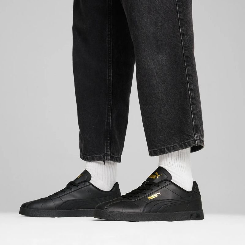 PUMA Club II SL férfi cipő puma fekete/puma arany 13