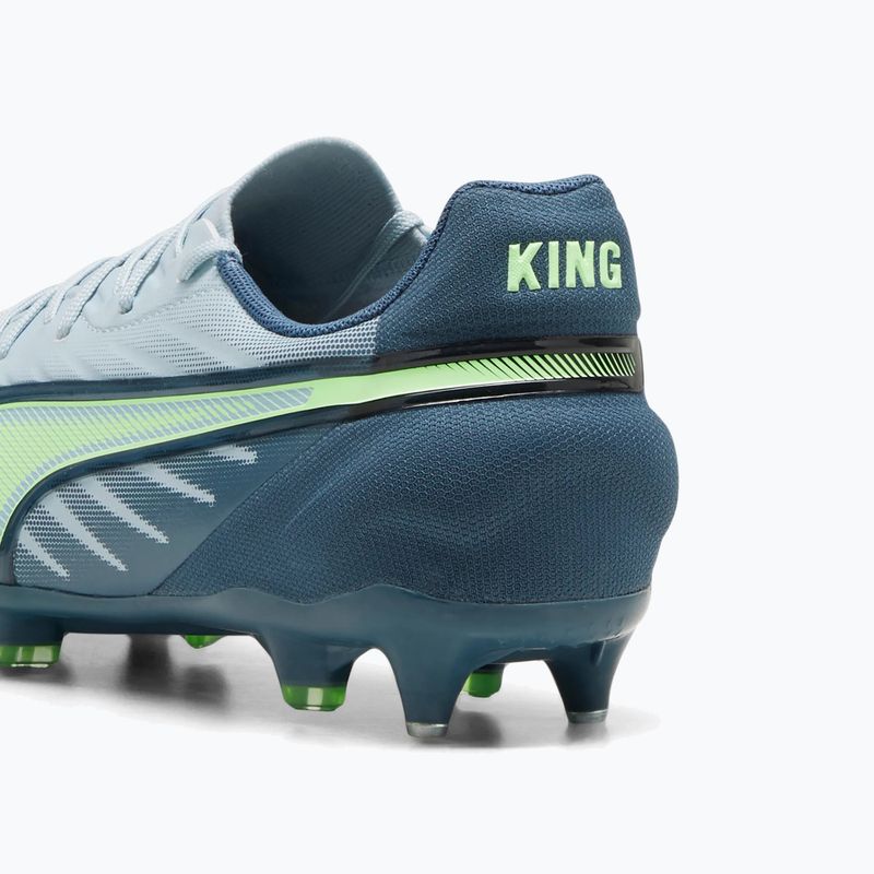 PUMA King Match MxSG férfi futballcipő fagyott harmat/szeszes alma 5