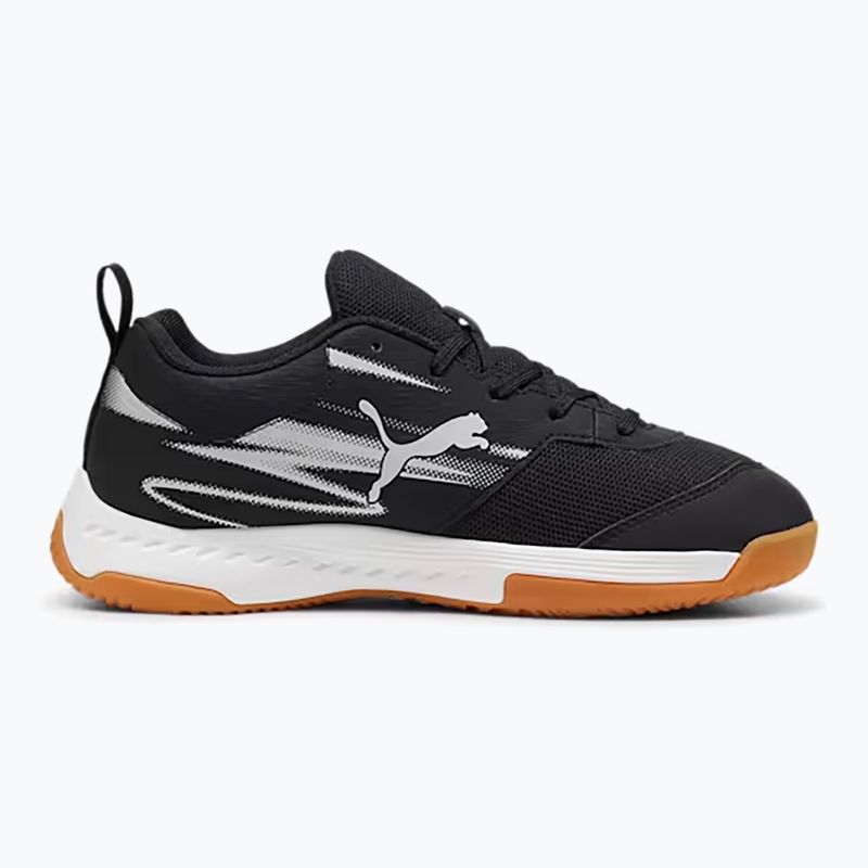 PUMA Varion II Jr gyermek beltéri sportcipő puma fekete/hűvös világosszürke/gumi 10