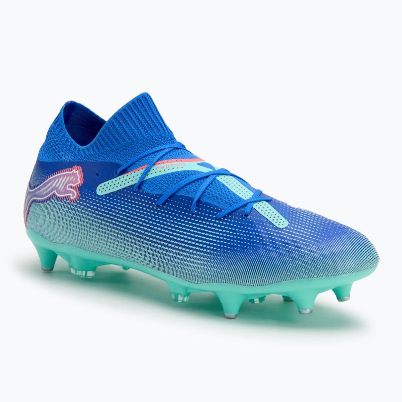 Futballcipő PUMA Future 7 Pro MxSG bluemazing/puma white/electric peppermint