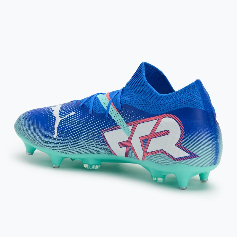 Futballcipő PUMA Future 7 Pro MxSG bluemazing/puma white/electric peppermint 3