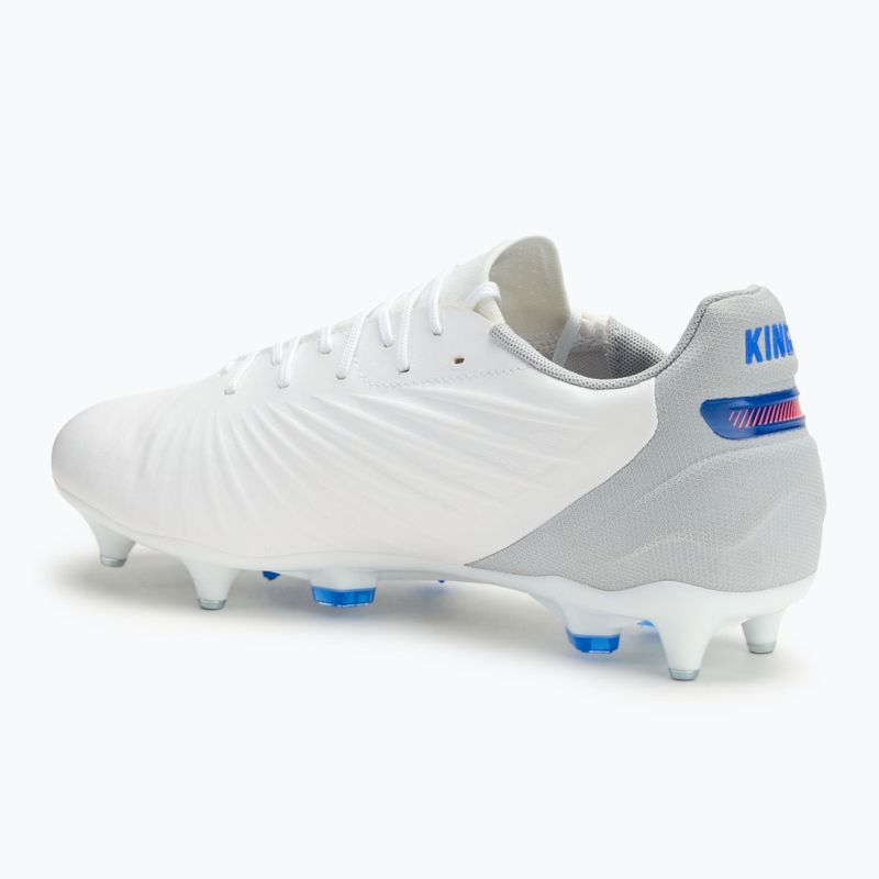 PUMA King Match MxSG férfi futballcipő puma fehér/kékmáz/szürke/szürke/szürkésbarna/szürkéscsillogás 3