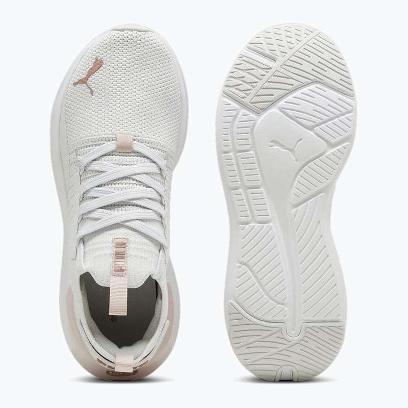 Női futócipő PUMA Softride Symmetry Fuzion Feather szürke/mályva köd/rózsa arany 4