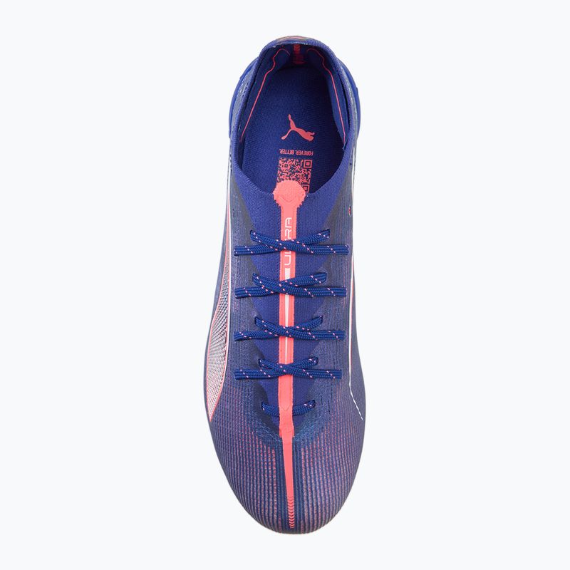 PUMA Ultra 5 Ultimate FG lapis lazuli/puma fehér/sunset gloe futballcipő 5