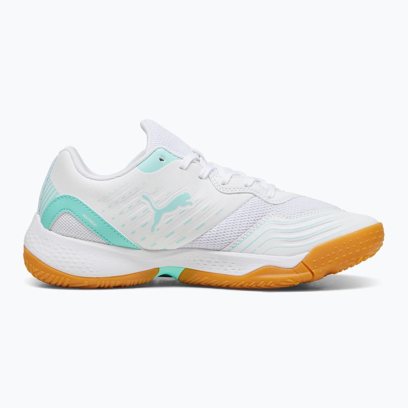 Női beltéri sportcipő PUMA Solarflash III puma fehér/elektromos borsmenta