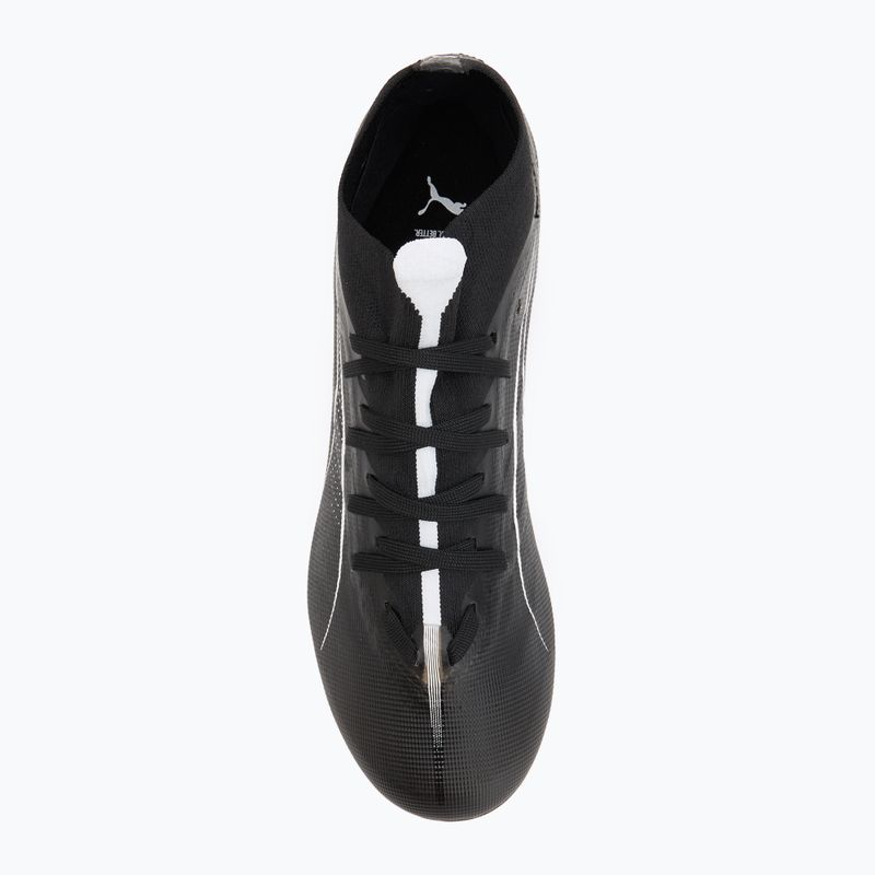 PUMA Ultra 5 Match+ FG/AG labdarúgócipő puma fekete/puma fehér 5