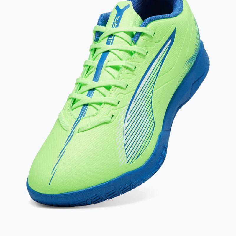 PUMA Ultra 5 Play IT pezsgő alma/puma fehér futballcipő 4