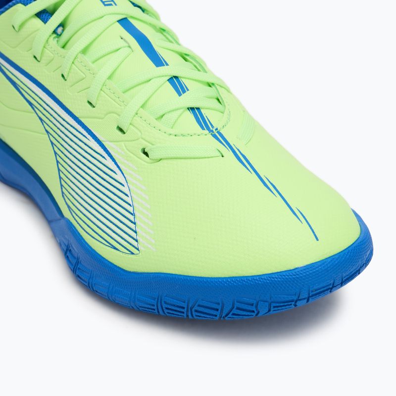 PUMA Ultra 5 Play IT pezsgő alma/puma fehér futballcipő 7