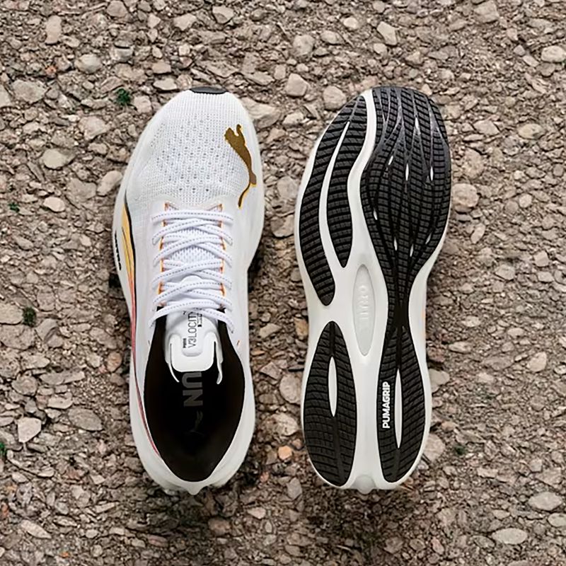 Férfi futócipő PUMA Velocity Nitro 3 puma fehér/sun stream 15