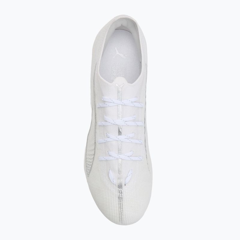 PUMA Ultra 5 Pro FG/AG futballcipő puma fehér/puma fehér 5